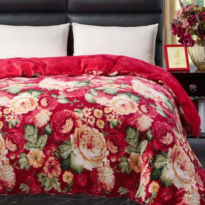 Flannel bedding