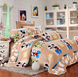 Flannel bedding
